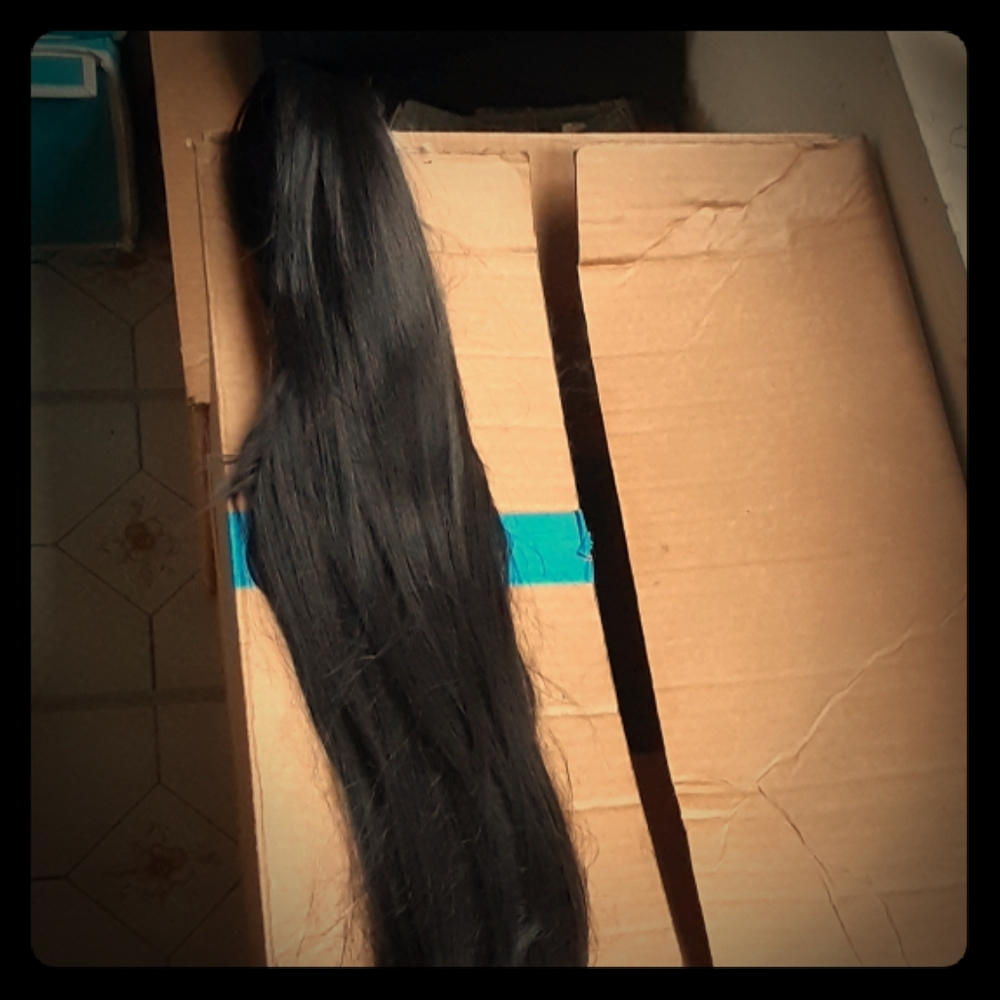 Extra long wig